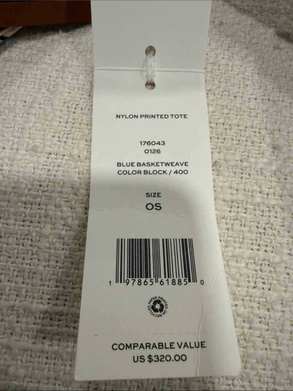 Brand New Tory Burch Geometric Multicolor Tote